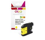 Cartouche d'encre remanufacturée OWA - standard - Jaune - pour BROTHER LC-223Y