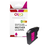 EN_Cartouche d'encre remanufacturée OWA - haute capacité - Magenta - pour BROTHER LC-225XLM