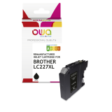 Cartouche d'encre remanufacturée OWA - haute capacité - Noir - pour BROTHER LC-227XLBK