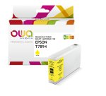 Cartouche d'encre remanufacturée OWA - haute capacité - Jaune - pour EPSON T7894