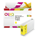 Cartouche d'encre remanufacturée OWA - haute capacité - Jaune - pour EPSON T7894
