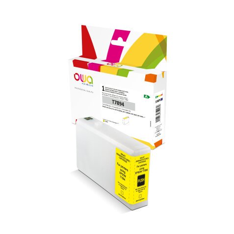 Gereviseerde inktcartridge OWA - hoge capaciteit - voor EPSON T7894