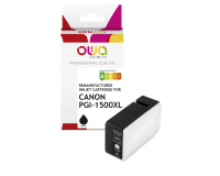 Cartouche d'encre remanufacturée OWA - haute capacité - Noir - pour CANON PGI-1500 XLBK