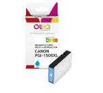 Cartouche d'encre remanufacturée OWA - haute capacité - Cyan - pour CANON PGI-1500 XLC