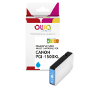 Cartouche d'encre remanufacturée OWA - haute capacité - Cyan - pour CANON PGI-1500 XLC