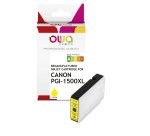 Cartouche d'encre remanufacturée OWA - haute capacité - Jaune - pour CANON PGI-1500 XLY