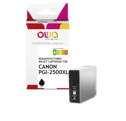 Cartouche d'encre remanufacturée OWA - haute capacité - Noir - pour CANON PGI-2500 XLBK