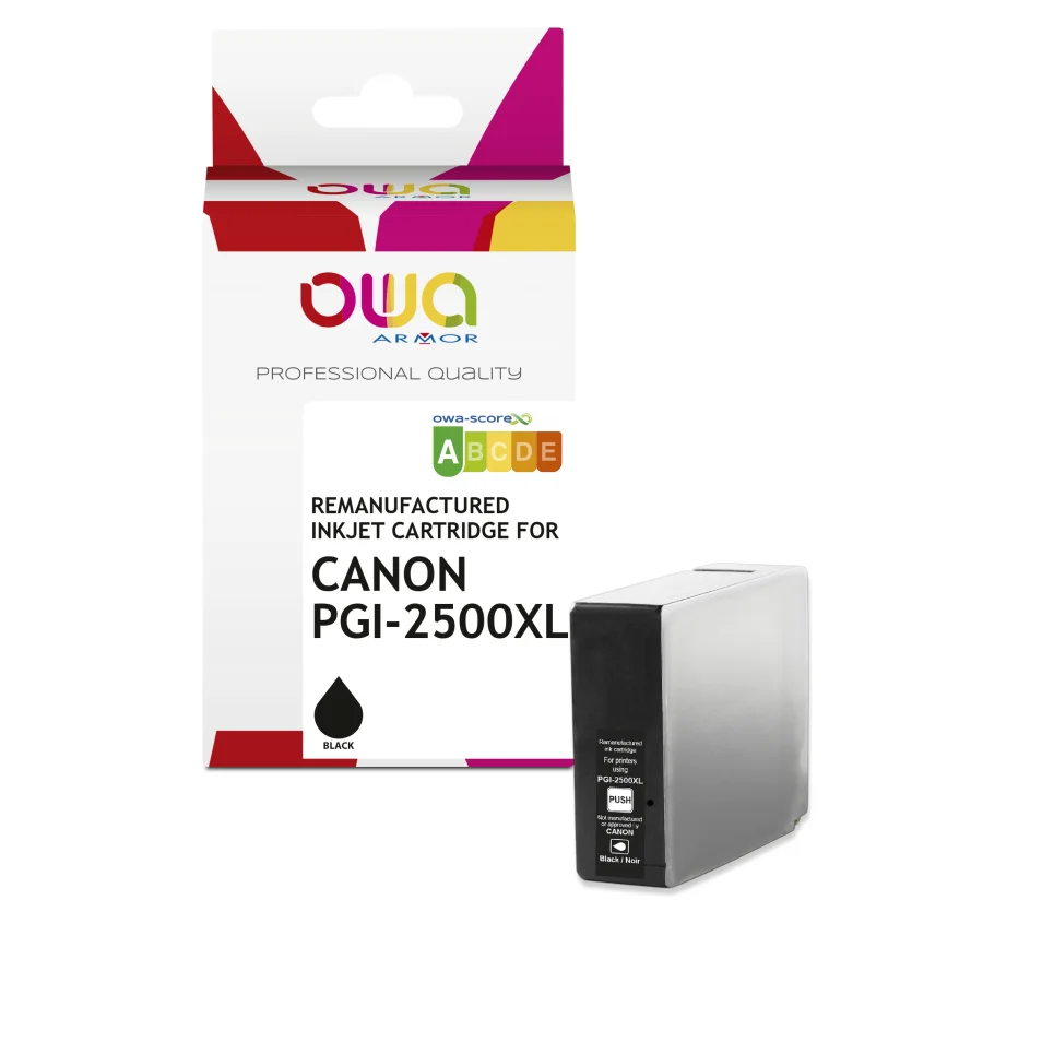 PGI-2500XL Cartouche encre Canon Compatible - Lot de 3 couleurs