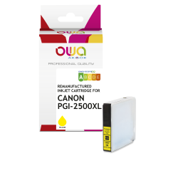 Cartouche d'encre remanufacturée OWA - haute capacité - Jaune - pour CANON PGI-2500 XLY