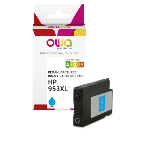 Gereviseerde inktcartridge OWA - hoge capaciteit - voor HP 953XL