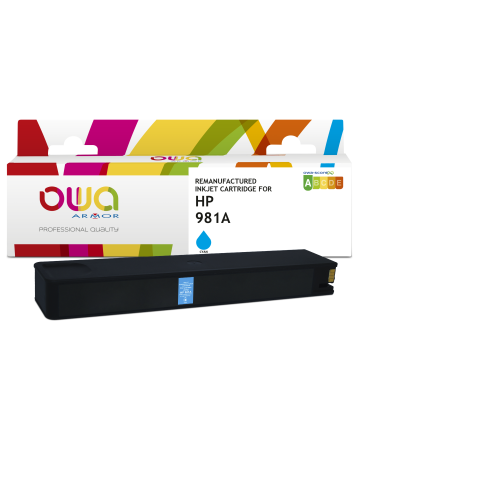 Gereviseerde inktcartridge OWA - standaard - voor HP 981A