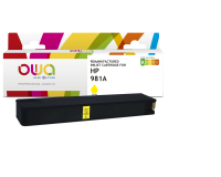 Cartouche d'encre remanufacturée OWA - standard - Jaune - pour HP 981A