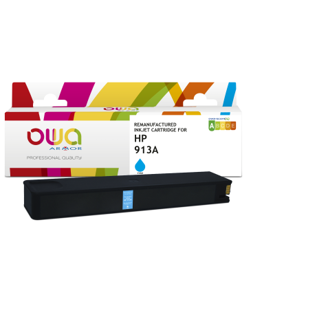 Gereviseerde inktcartridge OWA - standaard - voor HP 913A