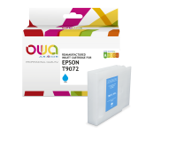 DE_Cartouche d'encre remanufacturée OWA - haute capacité - Cyan - pour EPSON T9072