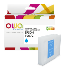Cartouche d'encre remanufacturée OWA - haute capacité - Cyan - pour EPSON T9072