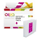 Cartouche d'encre remanufacturée OWA - haute capacité - Magenta - pour EPSON T9073