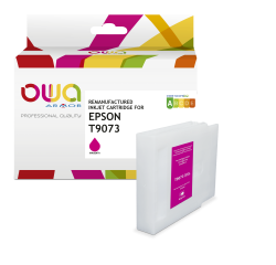 Cartouche d'encre remanufacturée OWA - haute capacité - Magenta - pour EPSON T9073