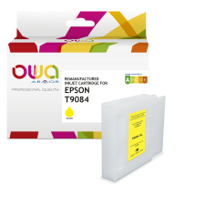 Cartouche d'encre remanufacturée OWA - standard - Jaune - pour EPSON T9084