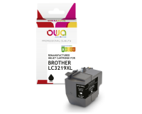 EN_Cartouche d'encre remanufacturée OWA - haute capacité - Noir - pour BROTHER LC-3219XLBK