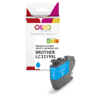 Cartouche d'encre remanufacturée OWA - haute capacité - Cyan - pour BROTHER LC-3219XLC