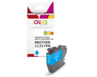 EN_Cartouche d'encre remanufacturée OWA - haute capacité - Cyan - pour BROTHER LC-3219XLC