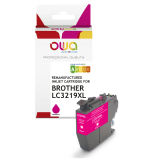 EN_Cartouche d'encre remanufacturée OWA - haute capacité - Magenta - pour BROTHER LC-3219XLM