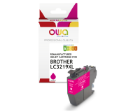 EN_Cartouche d'encre remanufacturée OWA - haute capacité - Magenta - pour BROTHER LC-3219XLM