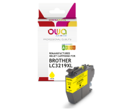 EN_Cartouche d'encre remanufacturée OWA - haute capacité - Jaune - pour BROTHER LC-3219XLY
