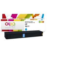 OWA Remanufactured Ink Cartridge - High Capacity - Cyan - for HP 981Y