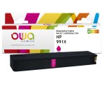 Cartouche d'encre remanufacturée OWA - standard - Magenta - pour HP 991X