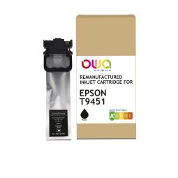 De_cartouche d'encre remanufacturée owa - standard - noir - pour epson t9451