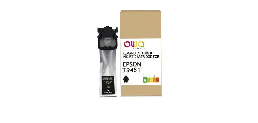Cartouche OWA compatible Epson T9451 Noir pour imprimante jet d'encre
