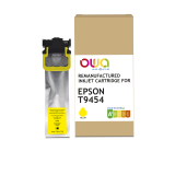 Cartouche d'encre remanufacturée OWA - standard - Jaune - pour EPSON T9454