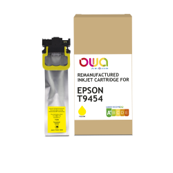 Cartouche d'encre remanufacturée OWA - standard - Jaune - pour EPSON T9454
