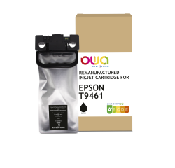Cartouche d'encre remanufacturée OWA - standard - Noir - pour EPSON T9461