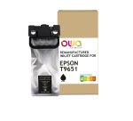 Cartouche d'encre remanufacturée OWA - haute capacité - Noir - pour EPSON T9651