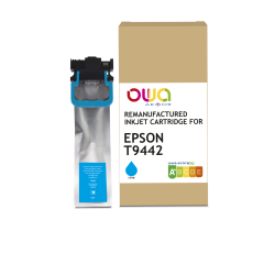DE_Cartouche d'encre remanufacturée OWA - standard - Cyan - pour EPSON T9442