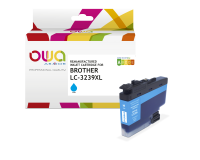 DE_Cartouche d'encre remanufacturée OWA - haute capacité - Cyan - pour BROTHER LC-3239XLC