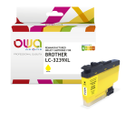 Cartouche d'encre remanufacturée OWA - haute capacité - Jaune - pour BROTHER LC-3239XLY