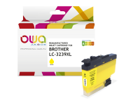 EN_Cartouche d'encre remanufacturée OWA - haute capacité - Jaune - pour BROTHER LC-3239XLY