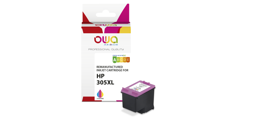 Armor K20844OW cartucho de tinta 1 pieza(s) Compatible Cian, Magenta, Amarillo