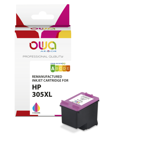 Armor K20844OW inktcartridge 1 stuk(s) Compatibel Cyaan, Magenta, Geel