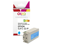EN_Cartouche d'encre remanufacturée OWA - standard - Cyan - pour EPSON SJI-C-22-P-(C)