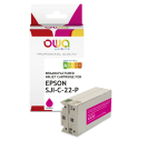 Cartouche d'encre remanufacturée OWA - standard - Magenta - pour EPSON SJI-C-22-P-(M)