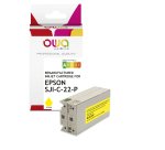 Cartouche d'encre remanufacturée OWA - standard - Jaune - pour EPSON SJI-C-22-P-(Y)