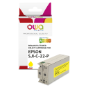 Cartouche d'encre remanufacturée OWA - standard - Jaune - pour EPSON SJI-C-22-P-(Y)