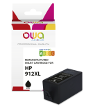 Cartouche d'encre remanufacturée OWA - haute capacité - Noir - pour HP 912XL