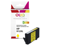 EN_Cartouche d'encre remanufacturée OWA - haute capacité - Jaune - pour HP 912XL