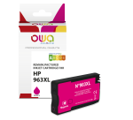 Cartouche d'encre remanufacturée OWA - haute capacité - Magenta - pour HP 963XL