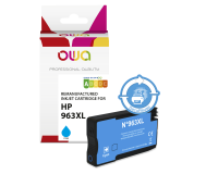 De_cartouche d'encre remanufacturée owa - haute capacité - cyan - pour hp 963xl